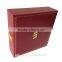 exquisite rigid wooden cubilose packaging box