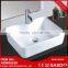 2016 new products ceramic Sanitary ware small corner hand wash basin