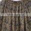 2015 broom skirts for ladies wear / Crinkle skirts for dancing wear / cotton voile printed panel skirts