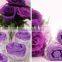 Rose print folds High quality durable cute printing 3 folds umbrella