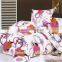 microfiber bed sheet polyester flat sheet pillowcase duvet cover set