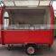 high quality China mobile fryed chicken food truck / ice cream kiosk for selling snacks and food