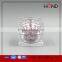 10g/15g/30g/50g tall square plastic spice jars,double wall acrylic cosmetic