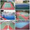 red epdm chips/crumb rubber/epdm rubber granules for playgrounds, wet pour flooring, sports courts-g-y-150515-1