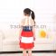 new fashion baby girl party dresses clothes backless with bowknot children's lovely cotton joining jean dress