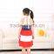 new fashion baby girl party dresses clothes backless with bowknot children's lovely cotton joining jean dress