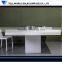 Hot sale! artificial marble top modern restaurant dining table model