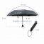 3 Sections Auto Open and Close Foldable Compact Umbrella