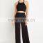 2015 Hot-selling china wholesale trousers fabric and wide leg pants for women