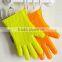 High quality Kitchen Heat Resistant Silicone Glove/ Oven Pot Holder Baking BBQ Cooking Mitts