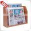 Multifunctional pine wood display packs wooden belt display