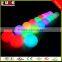 rechargreable multicolors changing PE plastic LED ball for pools and garden
