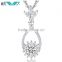 New Products 2016 sterling silver CZ Necklace Pendant Jewelry