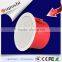 Waterproof red fashion shape fireproof ceiling speaker with amplifier