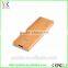 3000mah/4400mah/5200mah wooden cell phone power bank charger
