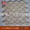 Chinese Natural Marble Mosaic Tiles in Beige color, 305*305