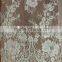 2014 Beautiful Nylon and Cotton French Lace Fabric With Rose Motifs