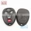 High quatity buick remote key shell FCCID:KOBGT04A smart key for 4+1 button Buick key cover