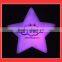 colour changing led flashing star shape mood light