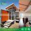 Modern Modular Container Glasshouse Luxury Prefabricated Wood Cabin