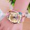 Braided Friendship Bracelet Watch Hand-Woven Watch Ladies Casual Quarzt Wristwatch