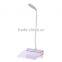 Fashion Design Eye Protection flexible LED Desk Lamp, Rechargeable Readding Led Desk Lamp With Message Board