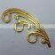furniture metal decorations parts in gold color plating , imitation gold color plating processing severice