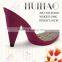 Manufacture ABS high heel shoe sole for lady shoe making