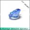 Beautiful water blue color Round shape glass stone