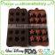 silicone mould with a hole for hanging, star shape silicone chocolate model