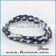 25 Kinds Colors Available Multi-layers Super Cheap PU Leather Bracelet Wholesale
