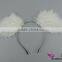 Wholesale natural feathers decoration headwear angel feather wings headdresses