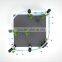 portable 3x3 exhibition booth for promotion