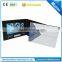 White blank paper LCD video advertising cards video brochure with USB