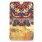 New fashion three folding leather stand case for Samsung Tab E8.0 hard pu tablet pattern case