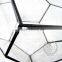 17*17*15cm geometric 12 face cutting glass terrarium flower arrangement air plant planter greenhouse home decoration 0100020