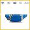 Latest Design Cheap Blue Nylon Multilayer Sports Waist Bag for Men and Women