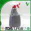 500ml empty household use black plastic bottle with trigger spray