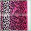 100% Cotton pink leopard sports towel