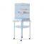 Pawhut 51" White Garden Metal Feeding Bird Cage