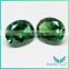 Artificial stone polished, custom cut gemstones, blue green zircon cubic zirconia stones european machine star cut