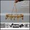 Aluminum metal clothes hanger hook