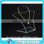 High quality luxury elegant countertop bust acrylic display for single necklace