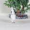 realistic toy lifelike toy white horse ornament