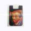 hot selling promotional silicone smart phone wallet with stand with 3M sticker