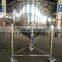 304/ 316L stainless steel drum with wheels/ Stainless steel drum/ Stainless steel tank