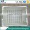 Patent Design Mesh Vented Plastic Fruit Vegetable Crate Turnover Basket