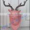 2017 New Home Decoration Resin Deer Head