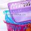 Useful BPA-Free medium size plastic storage basket fruit vegetable basket