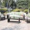 China OEM Branded high quality handmade rattan garden sofa set outdoor furniture wicker sofa manufacturer
